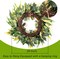 Spring Summer Wreath for Front Door Outside Porch Wall Home Decor, 20" Colorful Modern Floral Wreath